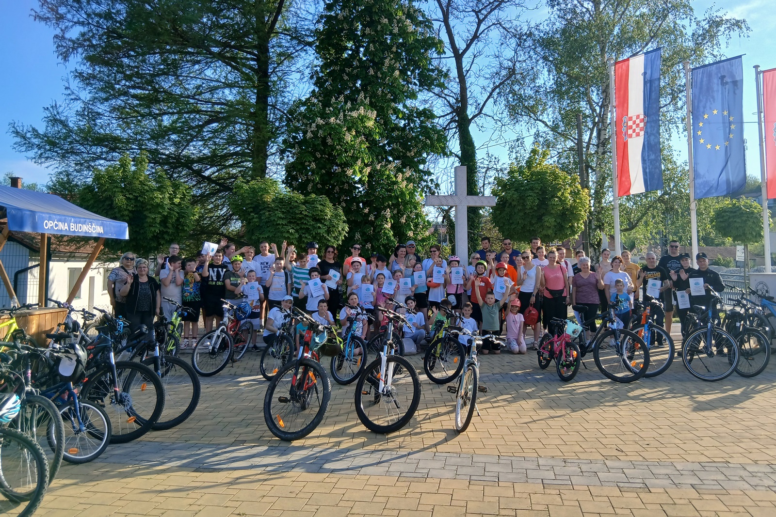 4. Biciklijada - zajednička fotografija