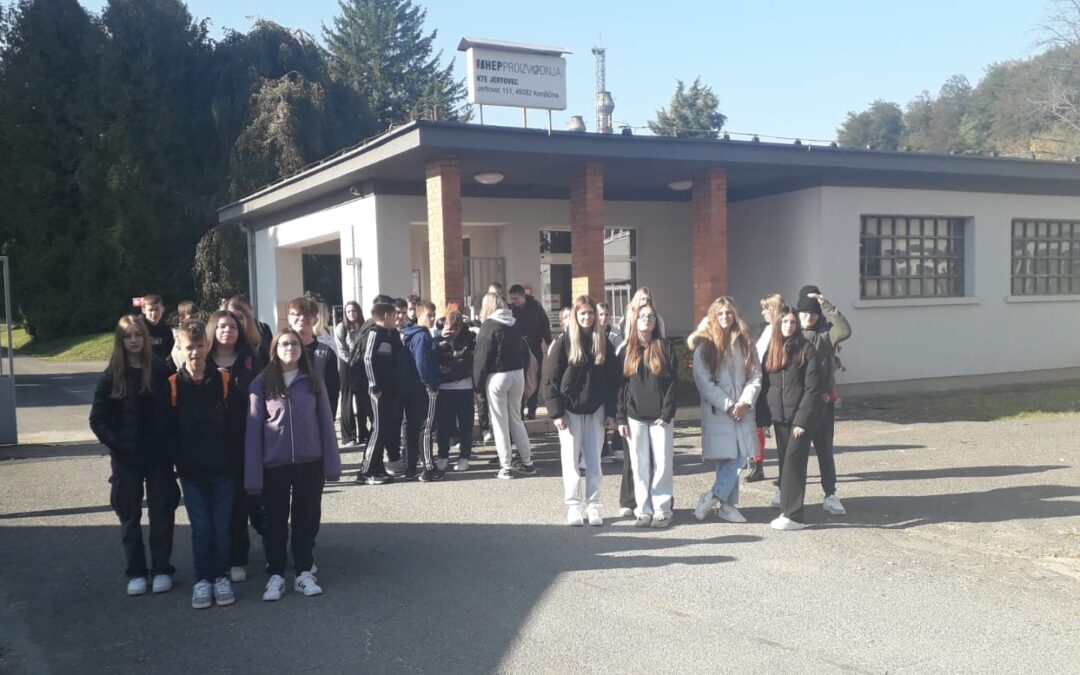 Posjet učenika osmih razreda KTE Jertovec