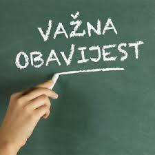 Organizacija nastave od 7.4.2026.